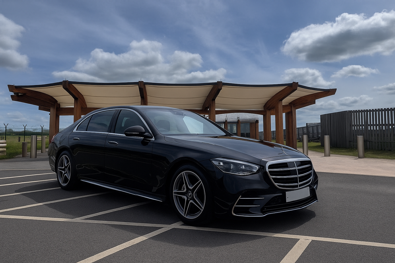 Mercedes-Benz S-Class executive chauffeur car for luxury business travel and corporate transport